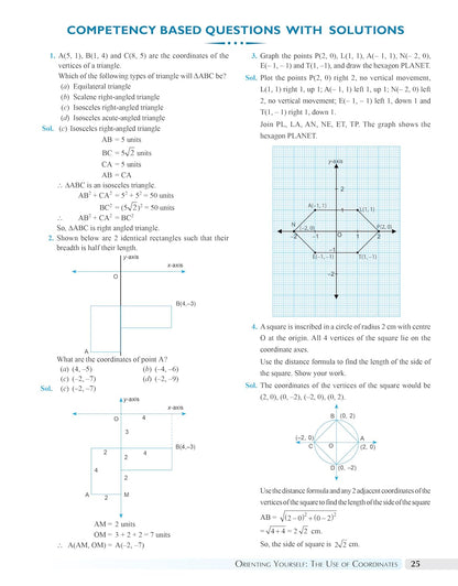 Full Marks Mathematics Complete Study Material Class 9 | Based on New NCERT Textbook GANITA MANJARI (Part-1) | Includes CBQ's, Solved Q/A, Model Test Papers and More