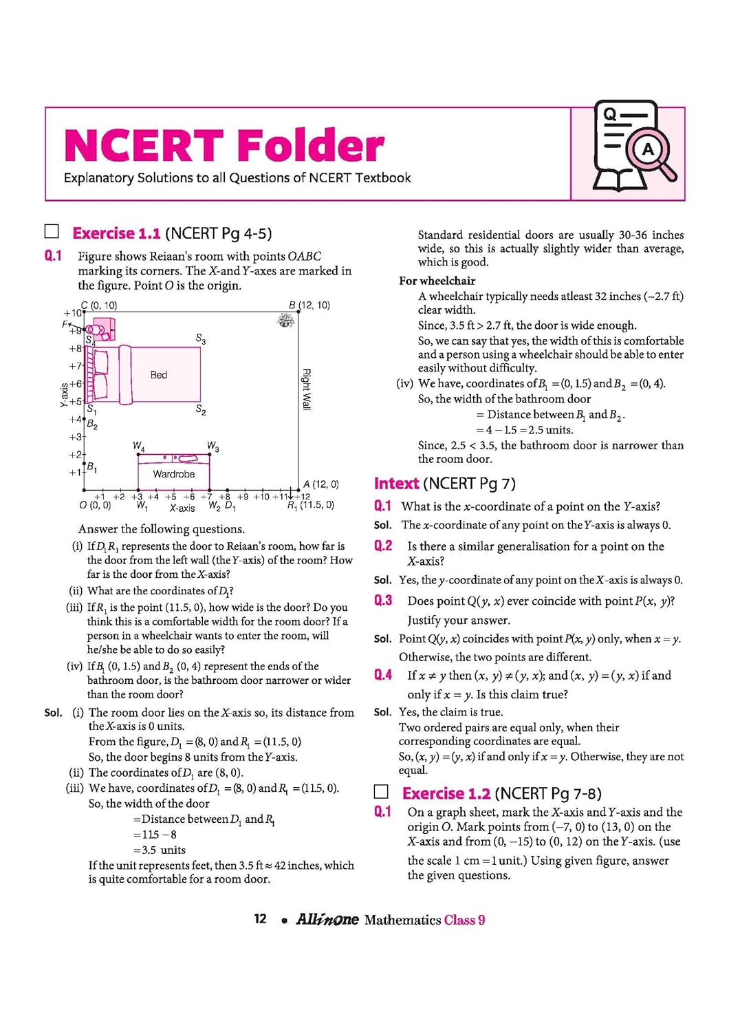 Arihant All in One Mathematics Ganita Manjari (Part 1) for CBSE Class 9 | New NCERT Based 2026 | NEP 2020 & NCF-SE 2023 Aligned | Theory, Practice Exercises, CBQs & Mind Maps