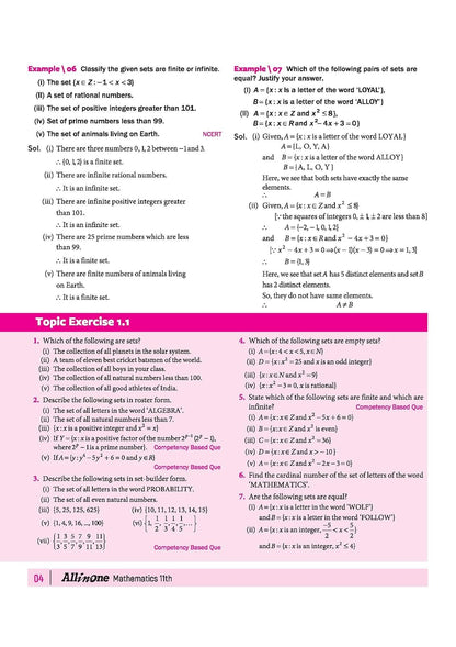 Arihant All in One Mathematics Class 11 for CBSE Exam 2026-27 | NCERT Based Complete Theory, Practice Exercises, CBQs, A-R, Sample Papers & Mind Maps | Revised Edition as per Latest Syllabus