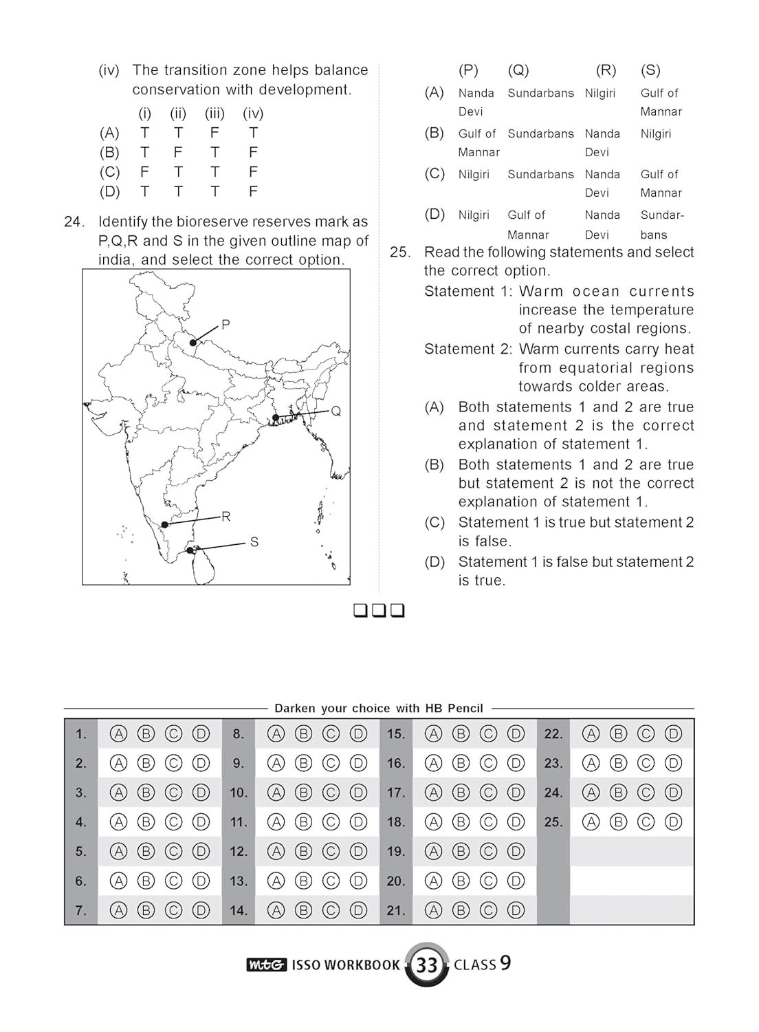 MTG International Social-Studies Olympiad (ISSO) Workbook Class 9 - Chapter-wise MCQs with Achievers Section - SOF Olympiad Books For 2026-27 Exam