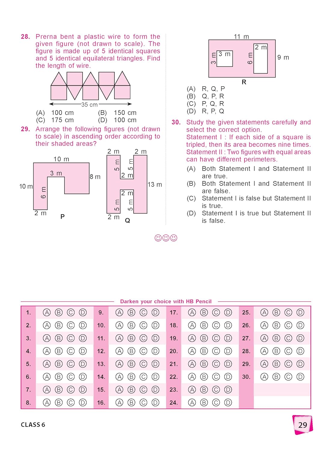 MTG International Mathematics Olympiad (IMO) Workbook Class 6 - Chapter-wise MCQs with Achievers Section - SOF Olympiad Books For 2026-27 Exam