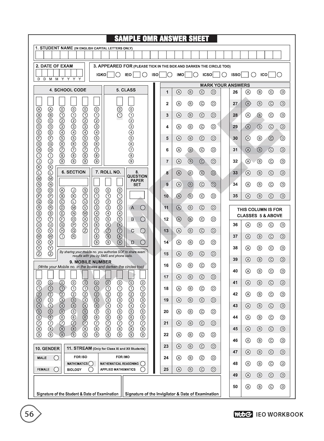 MTG International English Olympiad (IEO) Workbook Class 10 - Chapter-wise MCQs with Achievers Section - SOF Olympiad Books For 2026-27 Exam