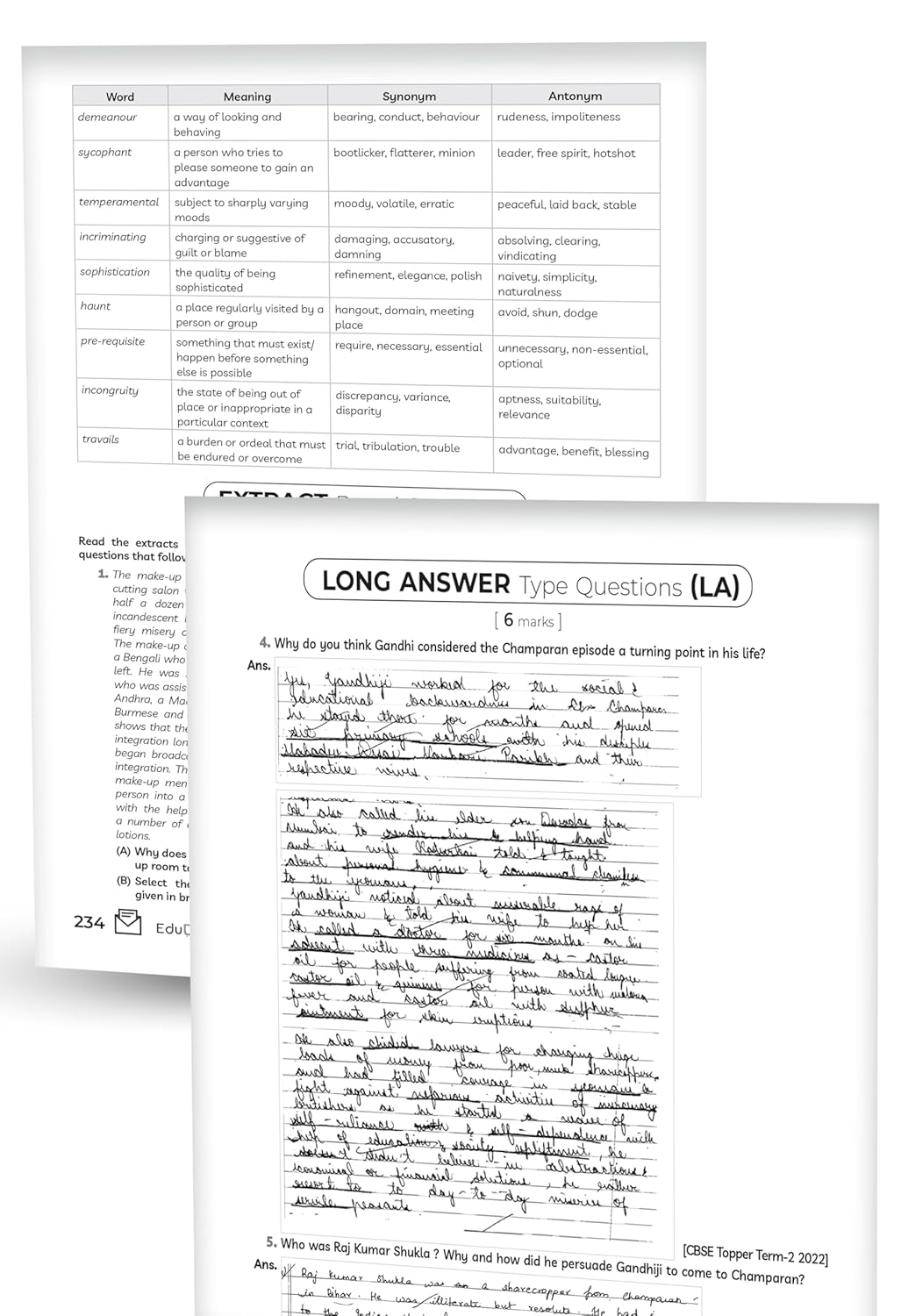 Educart CBSE Class 12 English Core Question Bank 2026–27 | 2027 Syllabus | Chapter-wise PYQs, Extract-Based, Case-Based Qs, Writing Skills & Notes