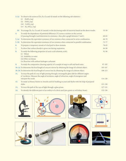 Arihant Laboratory Manual Science for CBSE Class X (10th) | Complete Practical Book with Experiments, Viva Voce Questions & Answers | NCERT Compliant Lab Book