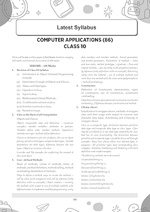 Oswaal ICSE 10 Sample Question Papers Class 10 Computer Applications for Board Exam 2026 (Strictly aligned with CISCE Latest Specimen Paper 2026), Mind Maps, On-Tips Notes, Solved MCQs, Revision with Explanations & Board Marking Scheme