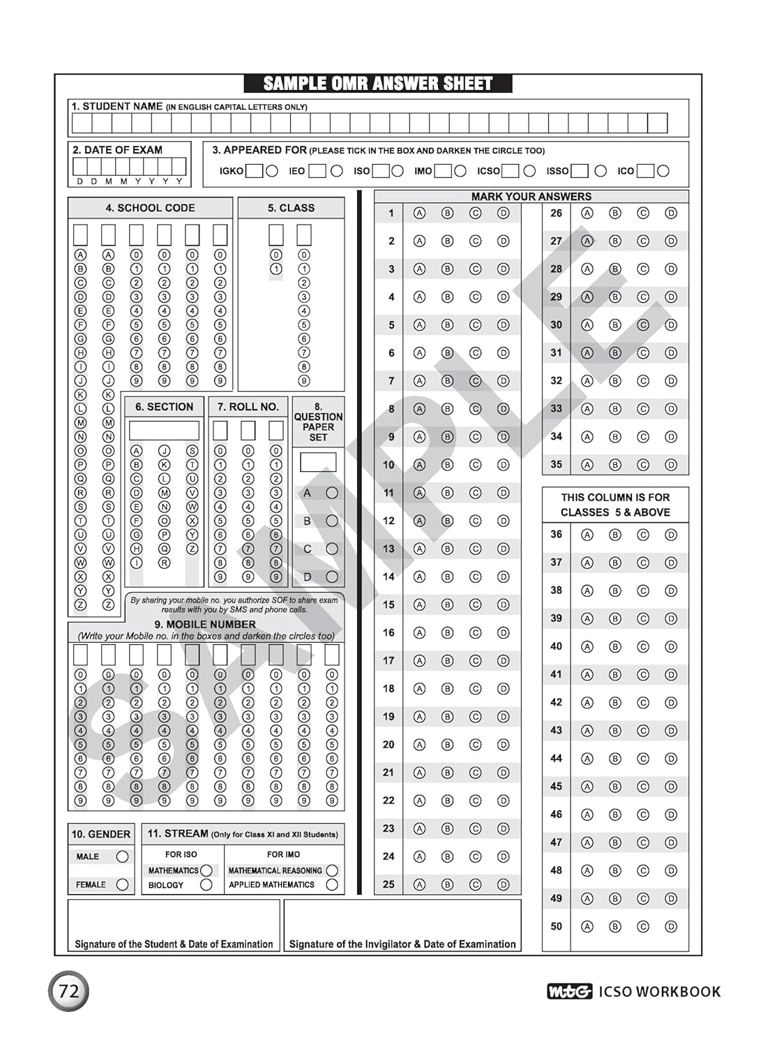 MTG International Computer Science Olympiad (ICSO) Workbook Class 7 - Chapter-wise MCQs, Quick Recap with Achievers Section - SOF Olympiad Books For 2026-27 Exam