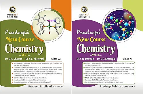 PRADEEP'S NEW COURSE CHEMISTRY FOR CLASS 11 (VOL. 1 AND 2) | Pradeep