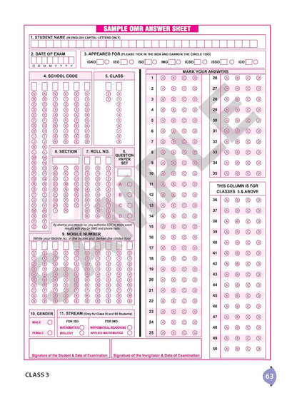 MTG International General Knowledge Olympiad (IGKO) Workbook Class 3 - Chapter-wise MCQs with Achievers Section - SOF Olympiad Books For 2026-27 Exam
