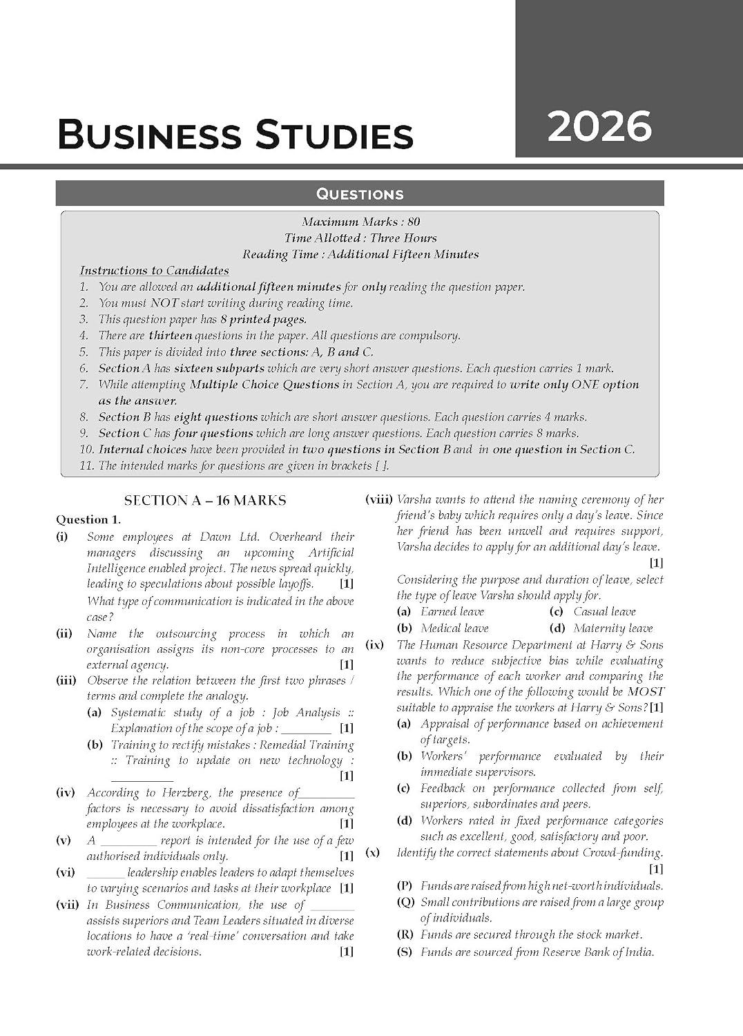 Gurukul by Oswal ISC Class 12 Commerce Stream 10 Years Solved Papers for 2027 Exam | Yearwise Board Papers 2016–2026 | Eng I & II, Hindi, Economics, Accounts, Commerce, BS, Math, Computer & Phy. Edu