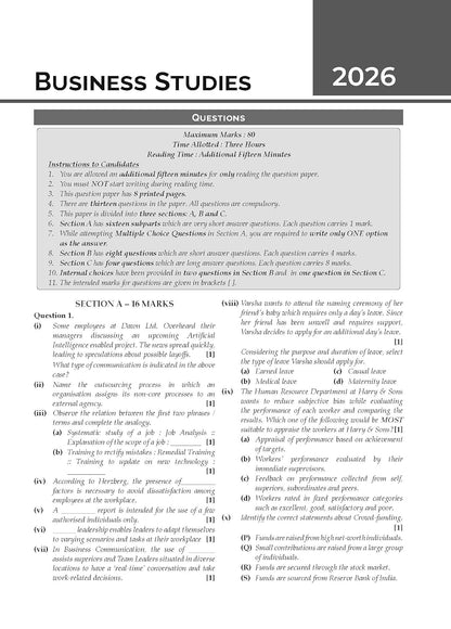 Gurukul by Oswal ISC Class 12 Commerce Stream 10 Years Solved Papers for 2027 Exam | Yearwise Board Papers 2016–2026 | Eng I & II, Hindi, Economics, Accounts, Commerce, BS, Math, Computer & Phy. Edu