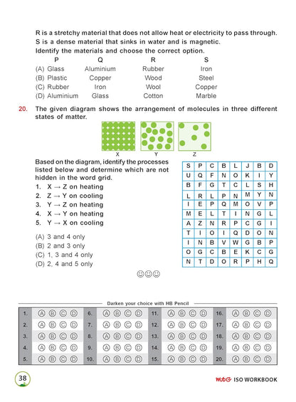 MTG International Science Olympiad (ISO) Workbook Class 4 - Chapter-wise MCQs, Quick Recap with Achievers Section - SOF Olympiad Books For 2026-27 Exam