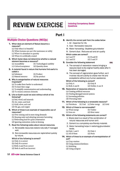 Arihant All in One Social Science Class 8 Book 2026 | NCERT Textbook Based | Exploring Society: India and Beyond | Complete Study, Practice & Assessment with Mind Maps, Chapter Exercises & Sample Question Papers | English Medium