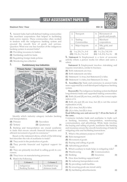 Oswaal CBSE Question Bank Class 11 Business Studies, Chapterwise and Topicwise Solved Papers For 2026 Exams