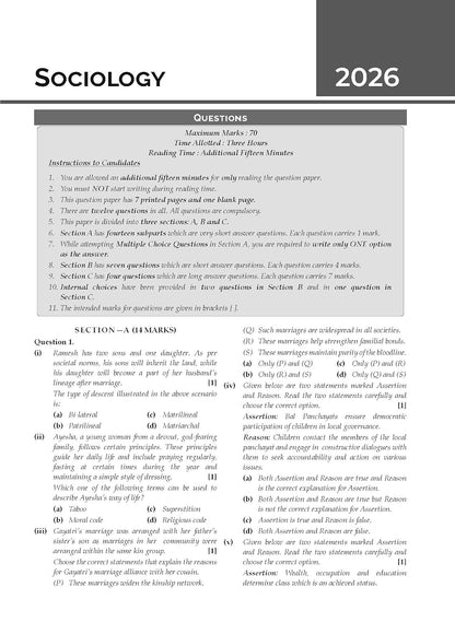 Gurukul by Oswal ISC Class 12 Humanities Stream 10 Years Solved Papers for 2027 Exam | Yearwise Board Papers 2016–2026 | English I & II, Hindi, Economics, Political Science, History, Geography, Etc.