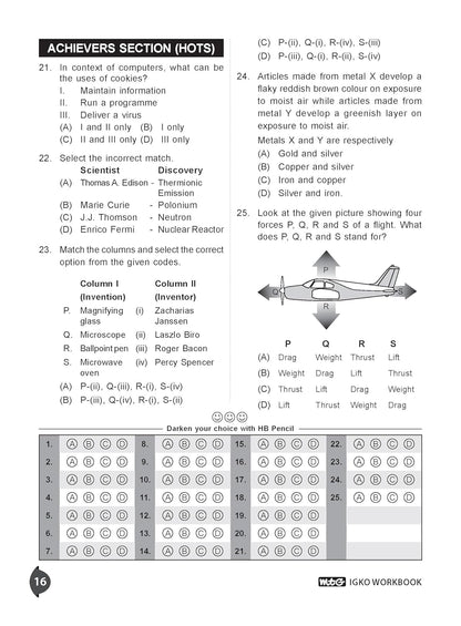 MTG International General Knowledge Olympiad (IGKO) Workbook Class 6 - Chapter-wise MCQs with Achievers Section - SOF Olympiad Books For 2026-27 Exam