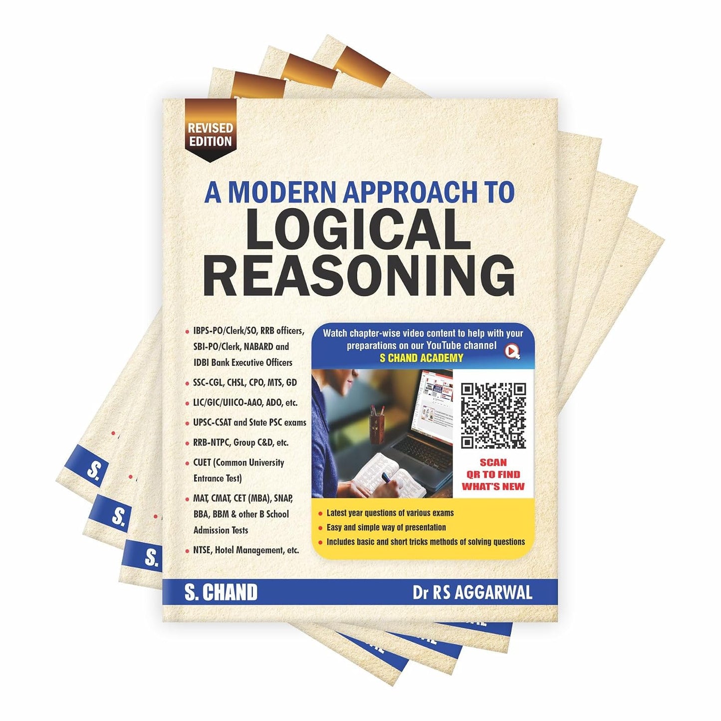 A Modern Approach to Logical Reasoning For Competitive Exam 2025 (Revised Edition Book) | Chapter wise Videos | UPSC Civil Services, SSC CGL CHSL GD, IBPS, Bank SBI PO, Clerk, Railway, Police SI Exams