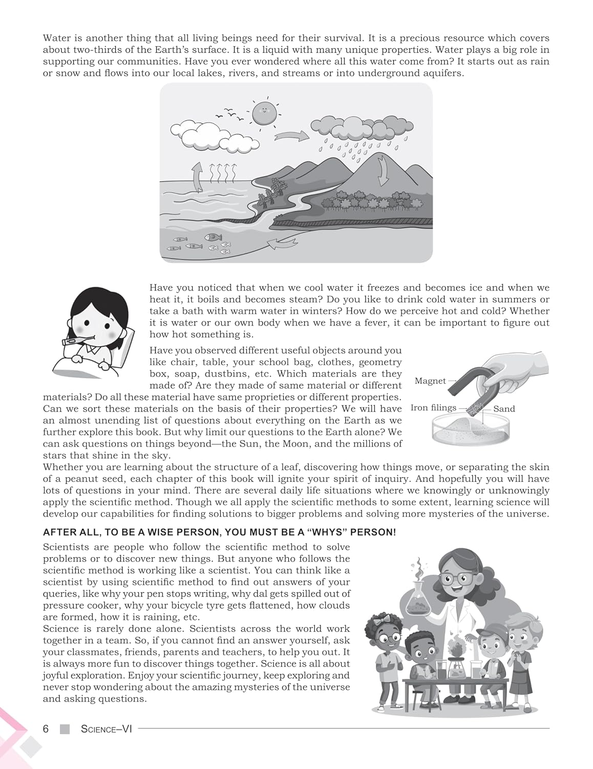 Full Marks Science CURIOSITY Complete Study Material for Class 6: Based on New NCERT Textbook Curiosity | Summary | Solved NCERT Textual Questions | Question Bank | Support Book
