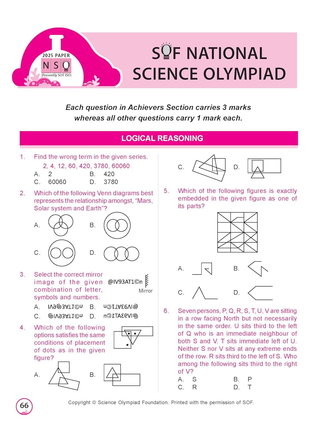 MTG International Science Olympiad (ISO) Workbook Class 8 - Chapter-wise MCQs, Quick Recap with Achievers Section - SOF Olympiad Books For 2026-27 Exam