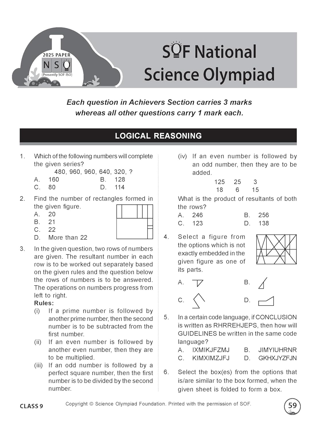 MTG International Science Olympiad (ISO) Workbook Class 9 - Chapter-wise MCQs, Quick Recap with Achievers Section - SOF Olympiad Books For 2026-27 Exam
