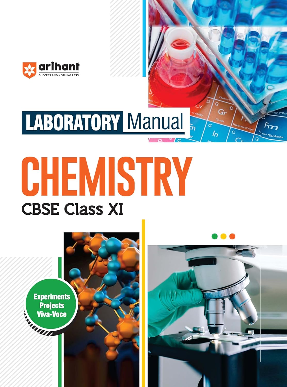 Arihant Chemistry Lab Manual Class 11 | Experiments + Viva Voce CBSE 2025