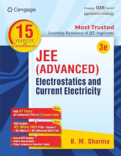 Physics Combo for JEE Advanced (Set of 6 Books) | Mechanics I & II + Electrostatics + Magnetism + Optics + Waves + Thermodynamics Includes FREE 47 Years JEE Advanced PYQs (1978–2024) + HD Video Solutions + Online Assessments | 2025–26 Edition  | CENGAGE