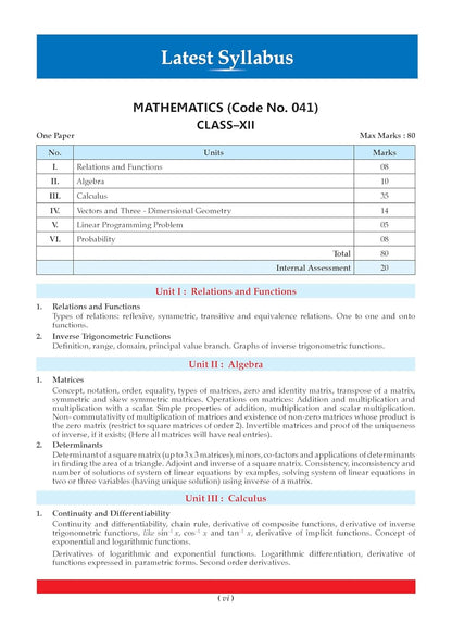 Oswaal CBSE Class 12 Mathematics Question Bank | Chapter & Topic-wise Solved Papers (2017–2026) | Based on Latest Syllabus (April 2026) | Includes 2026 Papers | For 2027 Exam