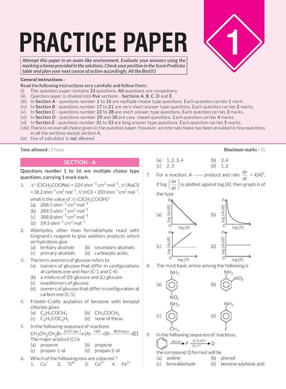 MTG CBSE Class 12 PYQs Book | 10 Years (2026-2017) Chapterwise Topicwise Solved Papers Class 12 Chemistry - CBSE Champion For 2027 Exam | Free Video ... | CBSE Sample Papers (As Per Latest Pattern)