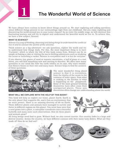 Full Marks Science CURIOSITY Complete Study Material for Class 6: Based on New NCERT Textbook Curiosity | Summary | Solved NCERT Textual Questions | Question Bank | Support Book