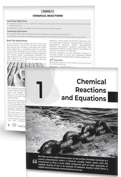 Educart CBSE Question Bank Class 10 Science 2025-26 on new Syllabus 2026 (Introducing Unit Test Worksheets)