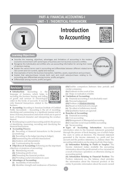 Oswaal CBSE Class 11 Accountancy Question Bank | Chapter & Topic-wise Solved Papers (2017–2026) | Based on Latest Syllabus (April 2026) | Includes 2026 Papers | For 2027 Exam