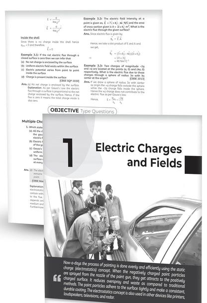 Educart CBSE Class 12 Physics Question Bank 2025-26 on new Syllabus 2026 (Includes Past Years Solved Questions)