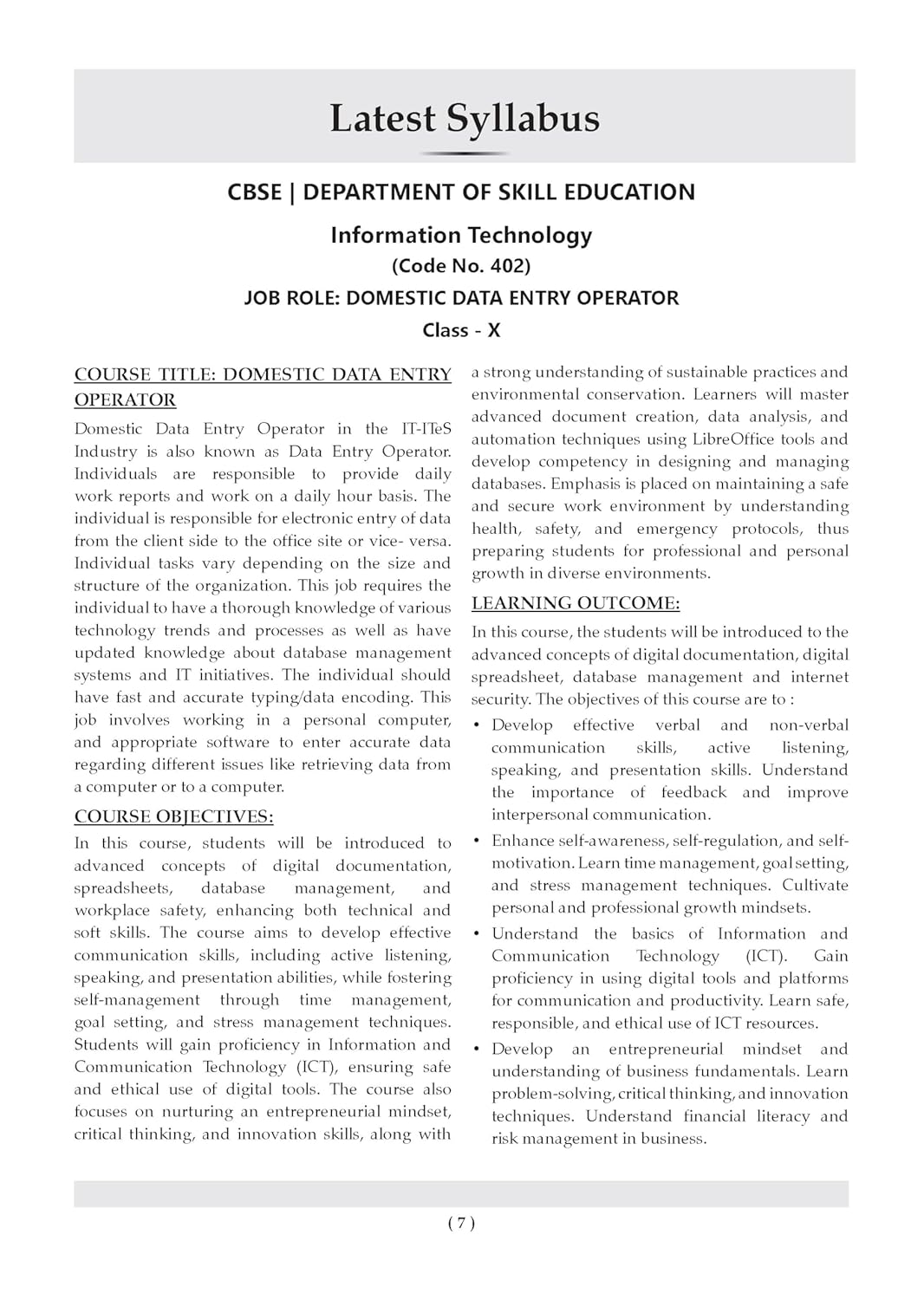 Oswaal CBSE Class 10 Information Technology Question Bank | Chapter & Topic-wise Solved Papers (2017–2026) | Based on Latest Syllabus (April 2026) | Includes 2026 Papers | | For 2027 Exam
