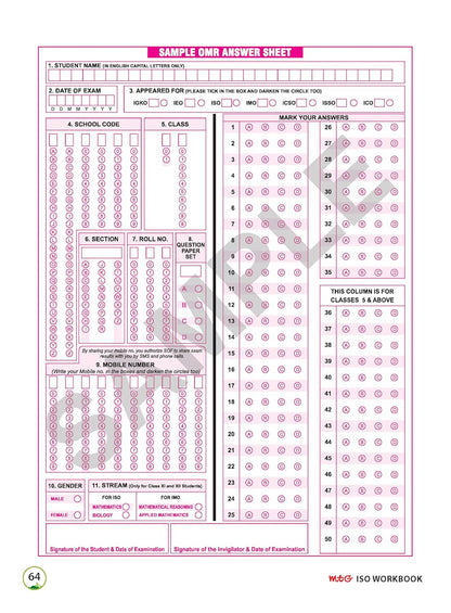 MTG International Science Olympiad (ISO) Workbook Class 5 - Chapter-wise MCQs, Quick Recap with Achievers Section - SOF Olympiad Books For 2026-27 Exam