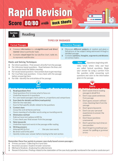 MTG CBSE Class 12 PYQs Book | 10 Years (2026-2017) Chapterwise Topicwise Solved Papers Class 12 English Core - CBSE Champion For 2027 Exam | Free ... | CBSE Sample Papers (As Per Latest Pattern)
