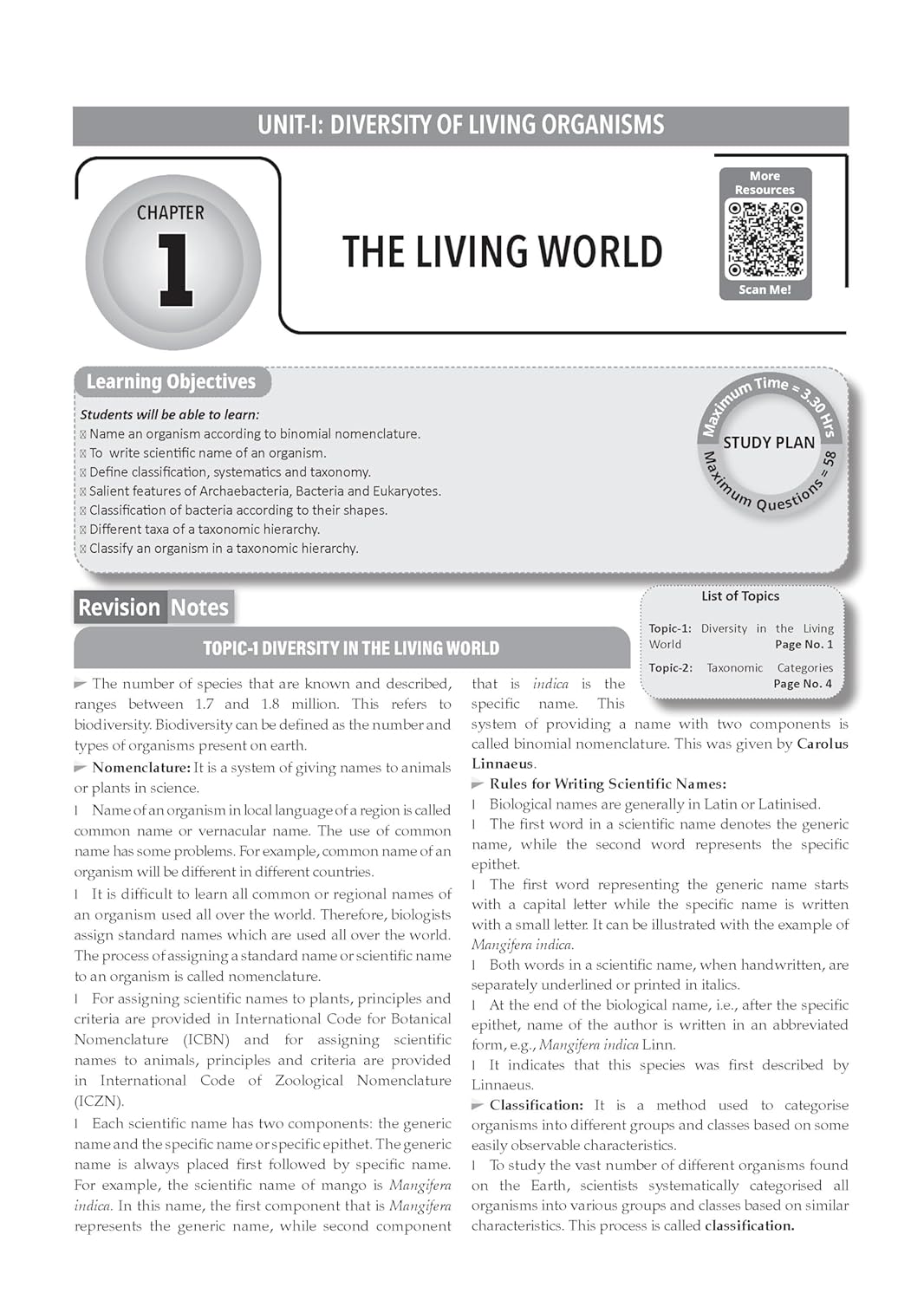 Oswaal CBSE Class 11 Biology Question Bank | Chapter & Topic-wise Solved Papers (2017–2026) | Based on Latest Syllabus (April 2026) | Includes 2026 Papers | For 2027 Exam
