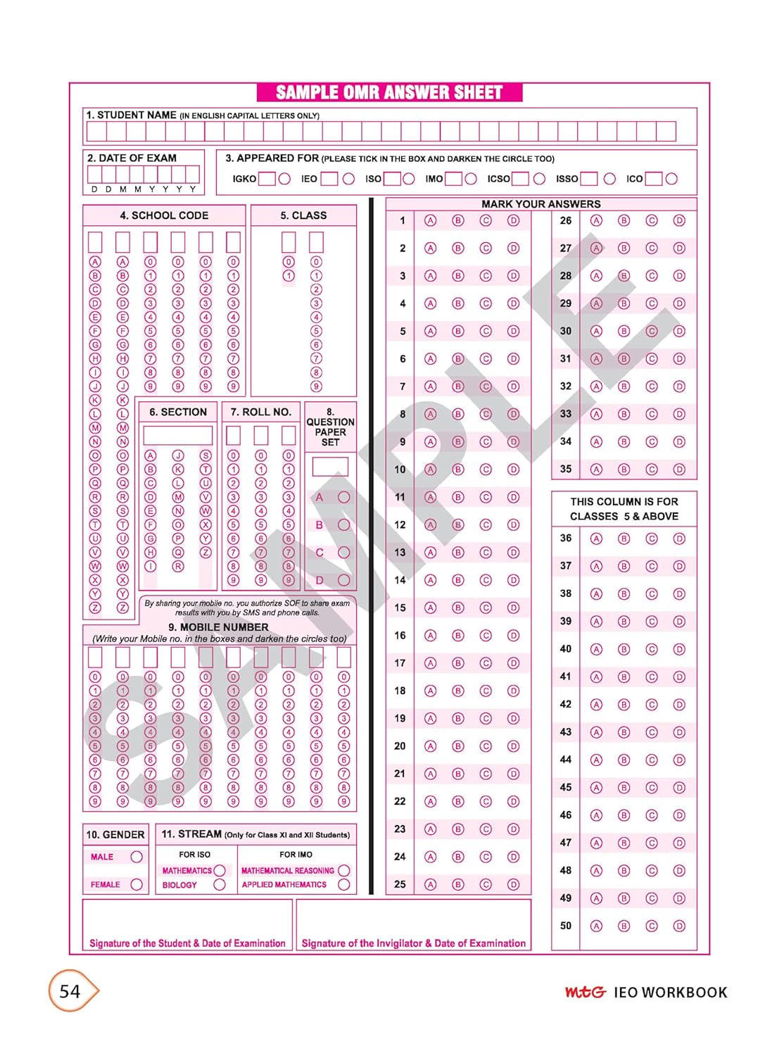 MTG International English Olympiad (IEO) Workbook Class 3 - Chapter-wise MCQs with Achievers Section - SOF Olympiad Books For 2026-27 Exam