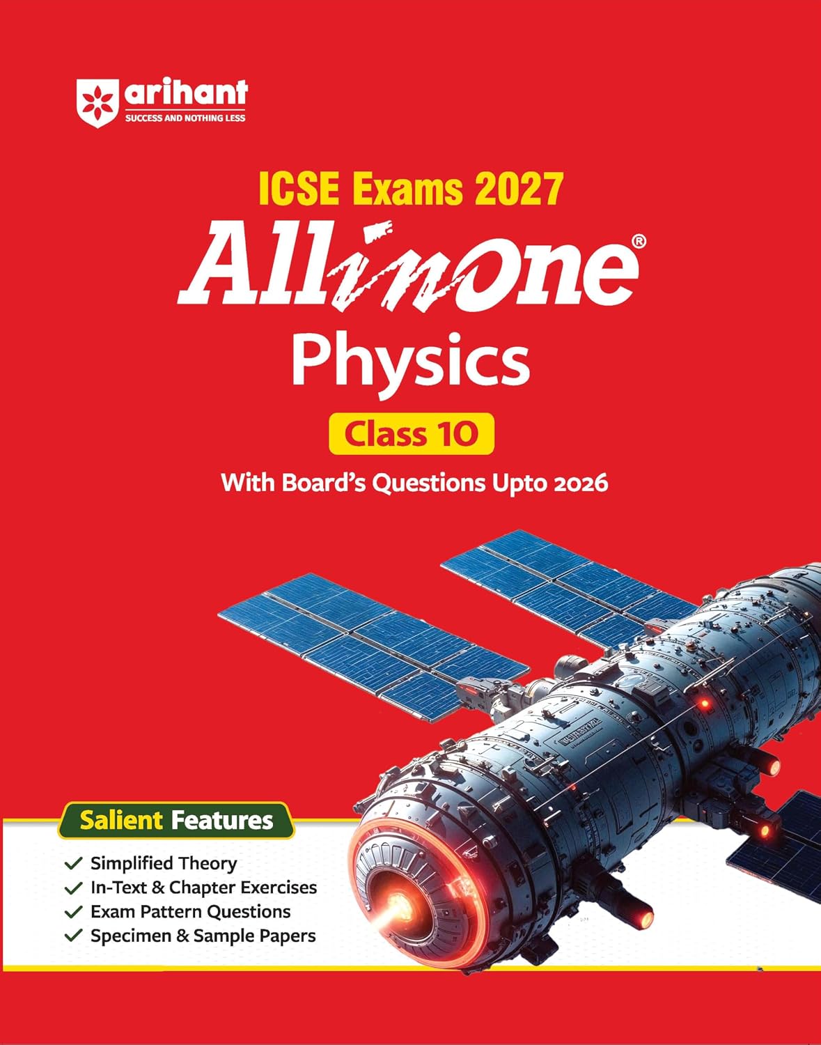 Arihant ICSE All in One Physics Class 10 Exam 2027 | Complete Study Guide with Internal Assessment | Theory, Chapter Exercises, Sample Papers & Exam Questions