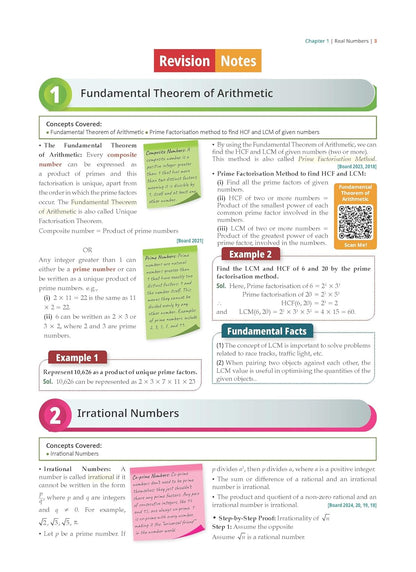 Oswaal CBSE Question Bank Chapterwise and Topicwise SOLVED PAPERS Class 10 Mathematics (Standard) For Exam 2026