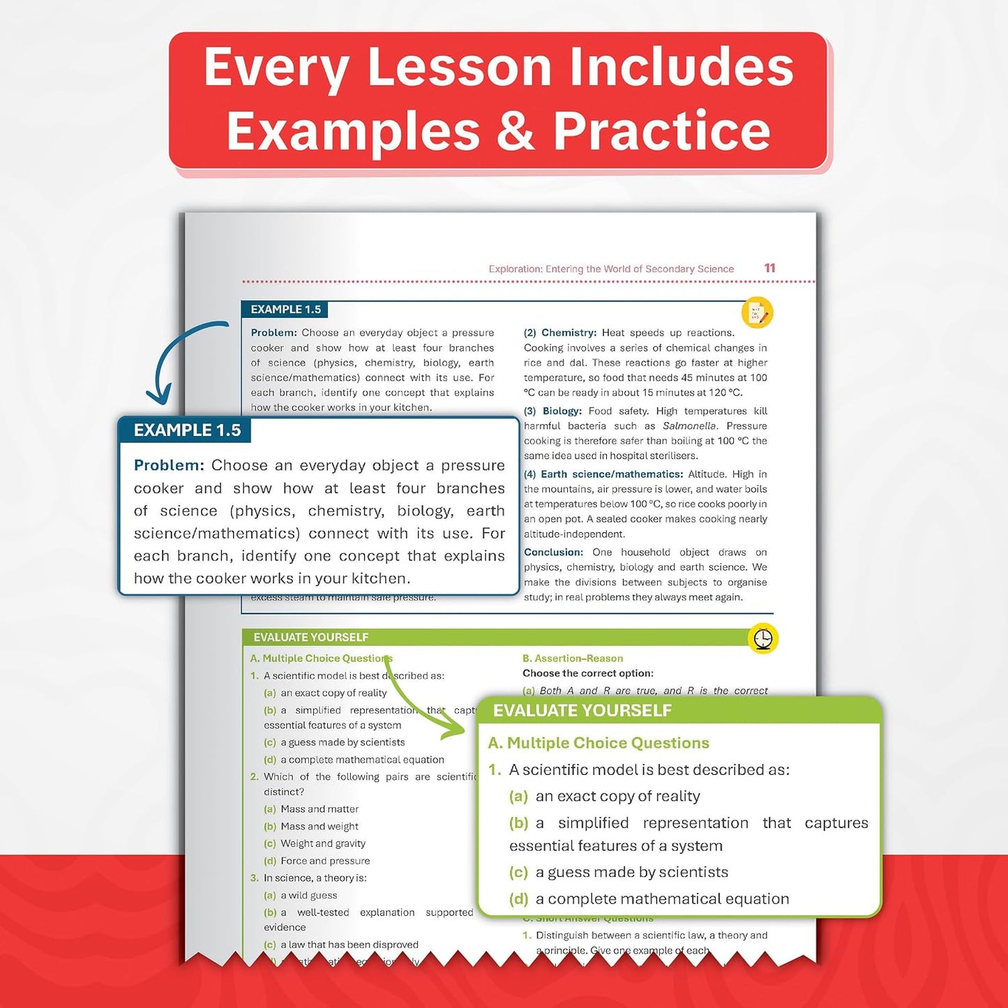 Oswaal Textbook of Science | Standard Level | Class 9 | Based on Latest NCERT Textbook Exploration | Aligned with NEP 2020 & NCF-SE 2023 | With Oswaal AI