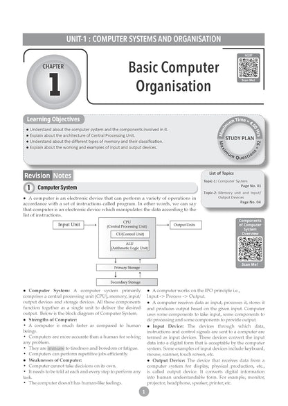 Oswaal CBSE Class 11 Computer Science Question Bank | Chapter & Topic-wise Solved Papers (2017–2026) | Based on Latest Syllabus (April 2026) | Includes 2026 Papers | For 2027 Exam