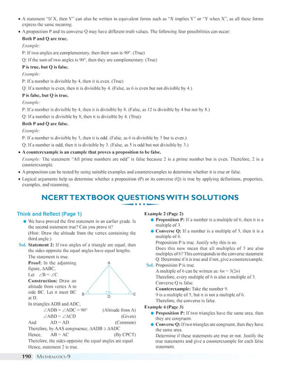 Full Marks Mathematics Complete Study Material Class 9 | Based on New NCERT Textbook GANITA MANJARI (Part-2) | Includes CBQ's, Solved Q/A, Model Test Papers and More