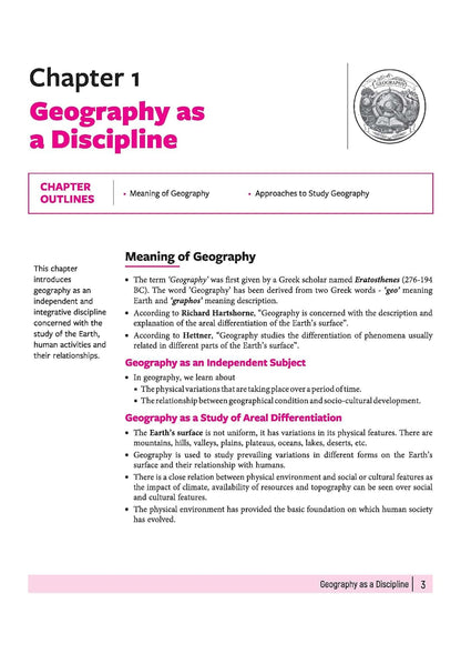 Arihant All in One Geography Class 11 for CBSE Exam 2026-27 | NCERT Based Complete Theory, Practice Exercises, CBQs, A-R, Sample Papers & Mind Maps | Revised Edition as per Latest Syllabus
