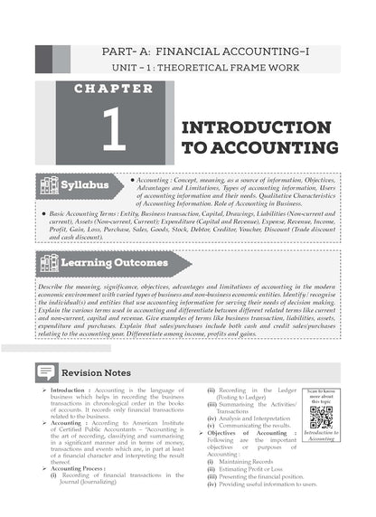 Oswaal CBSE Question Bank Class 11 Accountancy, Chapterwise and Topicwise Solved Papers For 2026 Exams