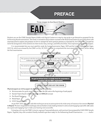 Together with 35+ CBSE Sample Papers Class 12 Physics for 2026 Board Exam | EAD Series in Physical + Digital Edition Includes Solved & Unsolved Papers with CBQs & Topper’s Answer Sheet
