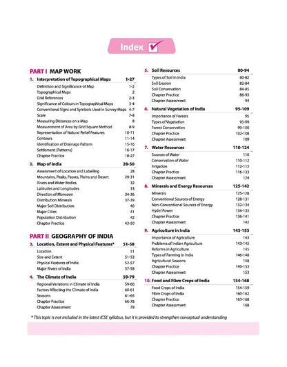 Arihant ICSE All in One Geography Class 10 Exam 2027 | Complete Study Guide with Internal Assessment | Theory, Chapter Exercises, Sample Papers & Exam Questions