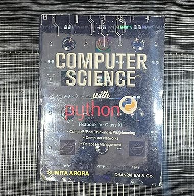 Sumita Arora Class 12 Computer Science with Python 2026 Edition | Set of 2 Books for CBSE Class XII 2026-27 Examinations