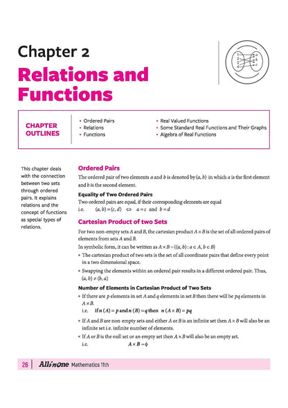 Arihant All in One Mathematics Class 11 for CBSE Exam 2026-27 | NCERT Based Complete Theory, Practice Exercises, CBQs, A-R, Sample Papers & Mind Maps | Revised Edition as per Latest Syllabus