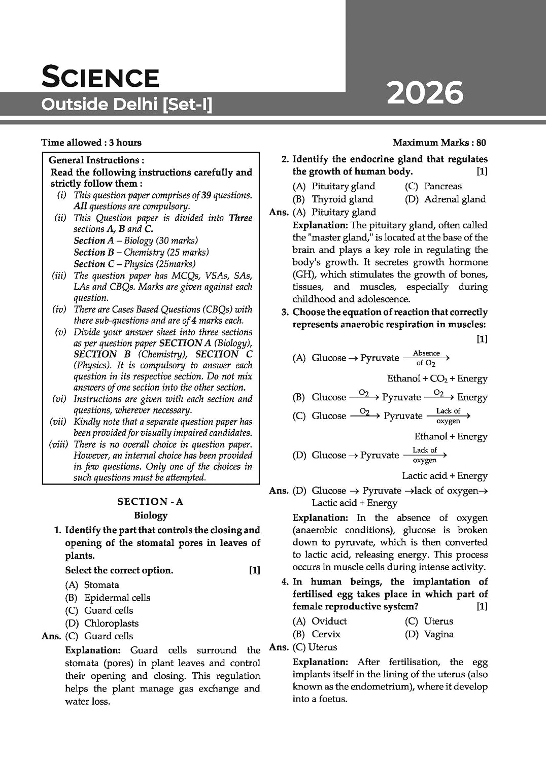Gurukul By Oswaal CBSE 10 Years Solved Papers Class 10 Exam 2027 - Yearwise Board Solutions of Math Standard, English, Science & Social Science (All Sets Delhi & Outside), Latest Syllabus