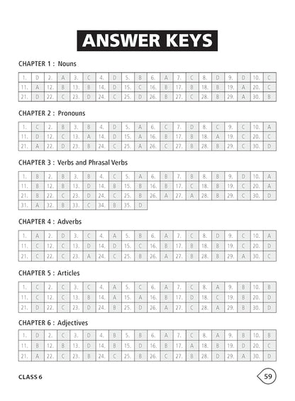 MTG International English Olympiad (IEO) Workbook Class 6 - Chapter-wise MCQs with Achievers Section - SOF Olympiad Books For 2026-27 Exam
