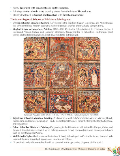 Full Marks History of Indian Art Textbook for Class 12 | Based on Latest Fine Arts CBSE Syllabus | Subject Codes 049, 050, 051 & 052 | 2026-27
